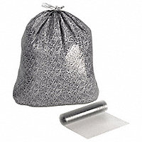 Bolsa para Basura, Capacidad 40 a 45 gal., 40" x 48", Polietileno de Alta Densidad (HDPE), Color Transparente, 250 Bolsas