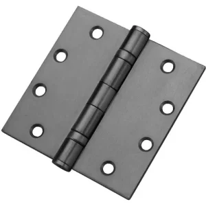 Don Jo BB74545-652 Full Mortise Ball Bearing, 4-1/2"x4"-1/2, .134 Gauge, Brushed Chrome - Pkg Qty 3