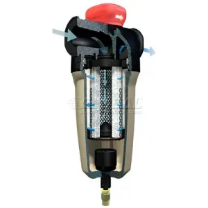 Ingersoll Rand FA400IH, Coalescing Filter, High Efficiency, 235 CFM, 1-1/2" NPT, 1 Micron